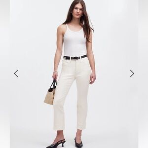 Madewell Petite Kick Out Crop Jeans